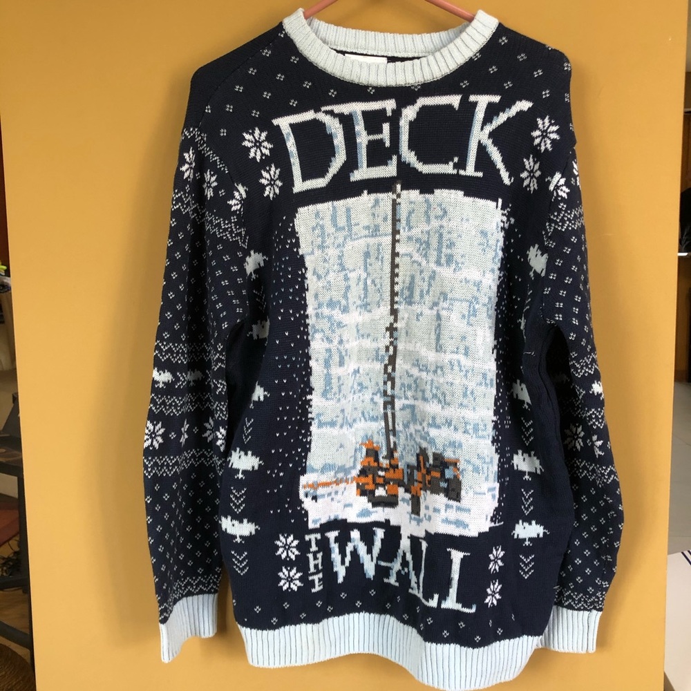 Game Of Thrones Ugly Christmas Crewneck Sweater - image 1